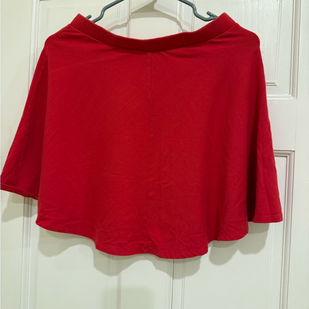 Forever 21 Vibrant Red Skirt